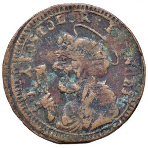 Pius VI (1775-1799) Fermo - Sampietrino 1796 - Nomisma 53 CU ...