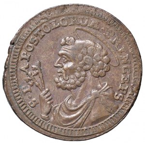 Pio VI (1775-1799) Fermo - Sampietrino 1797 senza T M - Nomi...