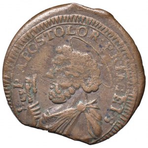 Pio VI (1775-1799) Fermo - Sampietrino ridotto 1797 senza T ...