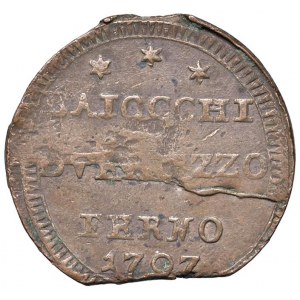 Pio VI (1775-1799) Fermo - Sampietrino ridotto 1797 senza T ...