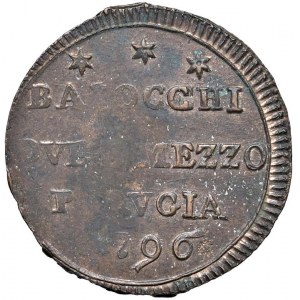 Pio VI (1775-1799) Perugia - Sampietrino 1796 - Nomisma 112 ...
