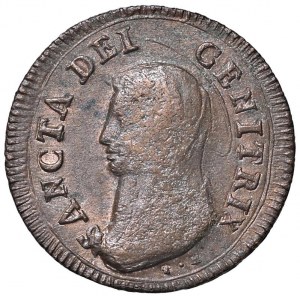 Pio VI (1775-1799) San Severino - Madonnina 1797 con T M - N...