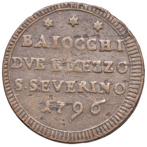 Pio VI (1775-1799) San Severino - Sampietrino 1796 - Nomisma...