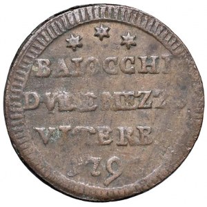 Pio VI (1775-1799) Viterbo - Sanpietrino ridotto 1797 PRINCE...