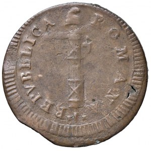 Repubblica romana (1798-1799) 2 Baiocchi - CU (g 14,61) Di c...