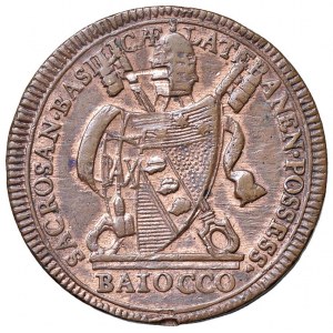 Pius VII (1800-1823) 1801 Baiocco des Besitzes - Nomisma 53 C...