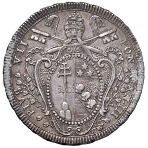 Pio VII (1800-1823) Scudo 1802 A. III - Nomisma 246 AG (g 26...