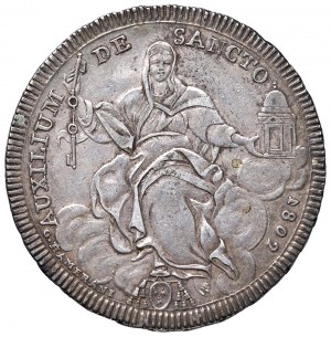 Pius VII (1800-1823) Štít 1802 A. III - Nomisma 246 AG (g 26...