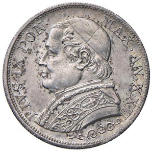 Pio IX (1846-1870) Lira 1867 A. XXII - Nomisma 876 AG (g 5,0...