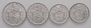 Pius XII (1939-1958) 2 lira, lira and 50 cents (2) 1942 - C...