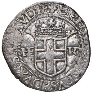 Emanuele Filiberto (1553-1580) 4 Grossi 1555 I tipo - MIR 59...