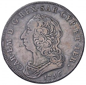Karel Emanuel III (1755-1773) Štít 1756 - Nomisma 151 AG (...
