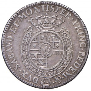 Carlo Emanuele III (1755-1773) Quarto di scudo 1772 - Nomism...