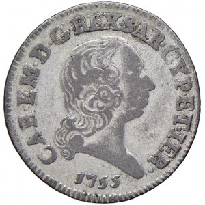 Carlo Emanuele III (1755-1773) 7,6 Soldi 1755 - Nomisma 199 ...