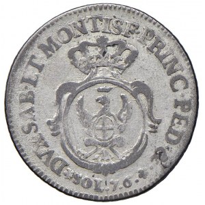 Carlo Emanuele III (1755-1773) 7,6 Soldi 1755 - Nomisma 199 ...