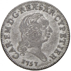 Carlo Emanuele III (1755-1773) 7,6 Soldi 1757 - Nomisma 201 ...