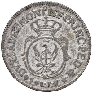 Carlo Emanuele III (1755-1773) 7,6 Soldi 1757 - Nomisma 201 ...
