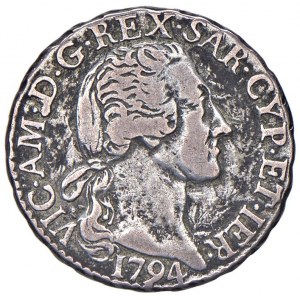 Vittorio Amedeo III (1773-1796) 15 Soldi 1794 - Nomisma 366 ...