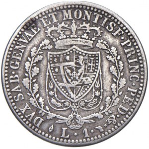 Carlo Felice (1821-1831) Lira 1826 T - Nomisma 591 AG...