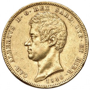 Carlo Alberto (1831-1849) 100 Lire 1840 G - Nomisma 631 AU R...