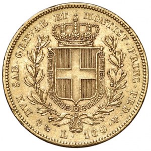 Carlo Alberto (1831-1849) 100 Lire 1840 G - Nomisma 631 AU R...