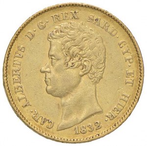 Charles Albert (1831-1849) 20 Lire 1832 T FERT - Nomisma 642 ...