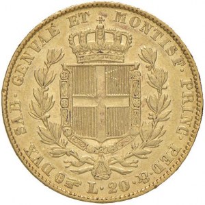 Charles Albert (1831-1849) 20 Lire 1832 T FERT - Nomisma 642 ...