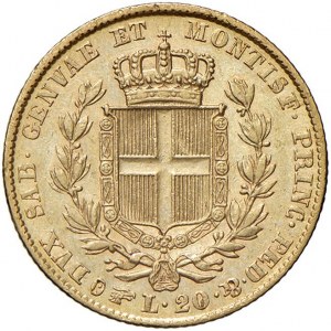 Carlo Alberto (1831-1849) 20 Lire 1842 T - Nomisma 656 AU R ...