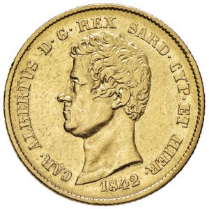 Carlo Alberto (1831-1849) 20 Lire 1842 T - Nomisma 656 AU R ...