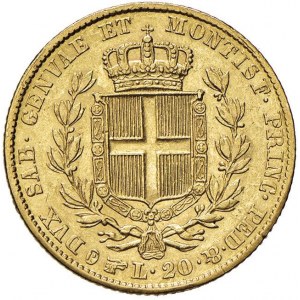 Carlo Alberto (1831-1849) 20 Lire 1842 T - Nomisma 656 AU R ...
