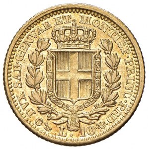 Carlo Alberto (1831-1849) 10 Lire 1833 G - Nomisma 667 AU RR...