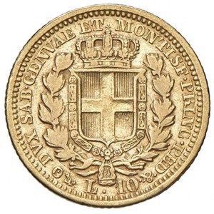 Carlo Alberto (1831-1849) 10 Lire 1833 G - Nomisma 667 AU RR...