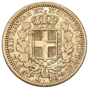 Carlo Alberto (1831-1849) 10 Lire 1839 T - Nomisma 669 AU RR...