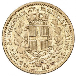 Charles Albert (1831-1849) 10 Lire 1844 G - 10 Lire 1844 G - ...