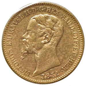 Vittorio Emanuele II (1849-1861) 20 Lire 1856 T - Nomisma 75...
