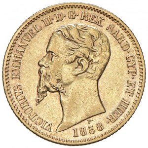 Vittorio Emanuele II (1849-1861) 20 Lire 1858 T - Nomisma 75...