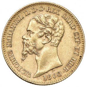 Vittorio Emanuele II (1849-1861) 20 Lire 1860 G - Nomisma 76...