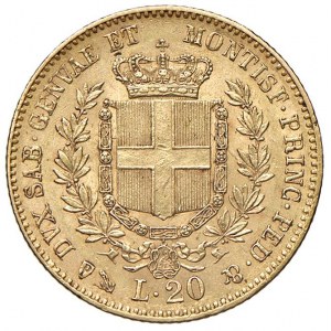 Vittorio Emanuele II (1849-1861) 20 Lire 1860 G - Nomisma 76...