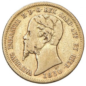 Vittorio Emanuele II (1849-1861) 10 Lire 1850 T - Nomisma 76...