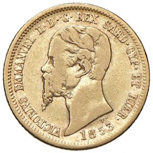 Vittorio Emanuele II (1849-1861) 10 Lire 1853 T - Nomisma 76...
