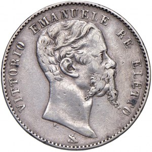 Vittorio Emanuele II re eletto (1859-1861) 2 Lire 1860 F - N...