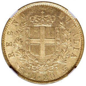 Viktor Emanuel II (1861-1878) 20 Lire 1865 T - Nomisma 85...