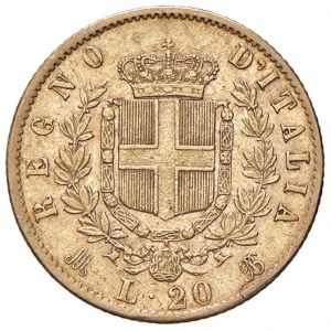 Vittorio Emanuele II (1861-1878) 20 Lire 1872 M - Nomisma 86...