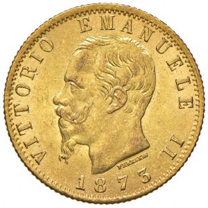 Vittorio Emanuele II (1861-1878) 20 Lire 1873 M - Nomisma 86...