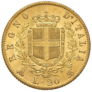 Vittorio Emanuele II (1861-1878) 20 Lire 1873 M - Nomisma 86...