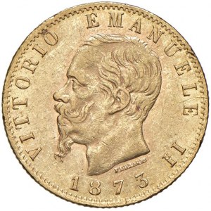 Vittorio Emanuele II (1861-1878) 20 Lire 1873 M - Nomisma 86...