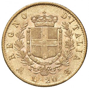 Vittorio Emanuele II (1861-1878) 20 Lire 1873 M - Nomisma 86...