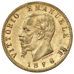 Vittorio Emanuele II (1861-1878) 20 Lire 1876 R - Nomisma 86...