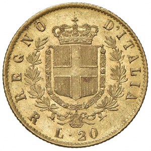 Vittorio Emanuele II (1861-1878) 20 Lire 1876 R - Nomisma 86...