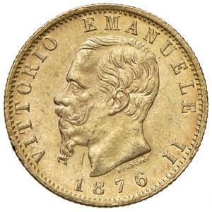 Viktor Emanuel II (1861-1878) 20 Lire 1876 R - Nomisma 86...